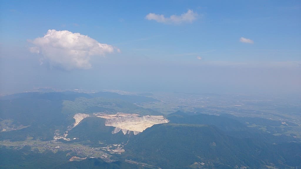 福智山から平尾