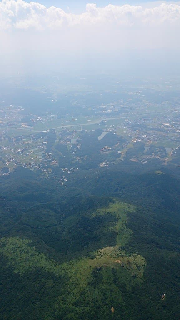 福智山と遠賀川